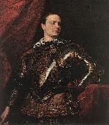 DYCK, Sir Anthony Van Portrait of a Young General dfgj France oil painting artist